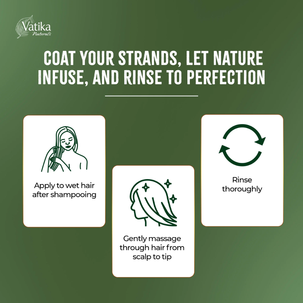 Vatika rosemary conditioner 280ml for hydrating strengthening smooth shiny healthy hair