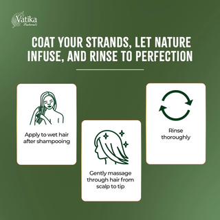 Vatika rosemary conditioner 280ml for hydrating strengthening smooth shiny healthy hair