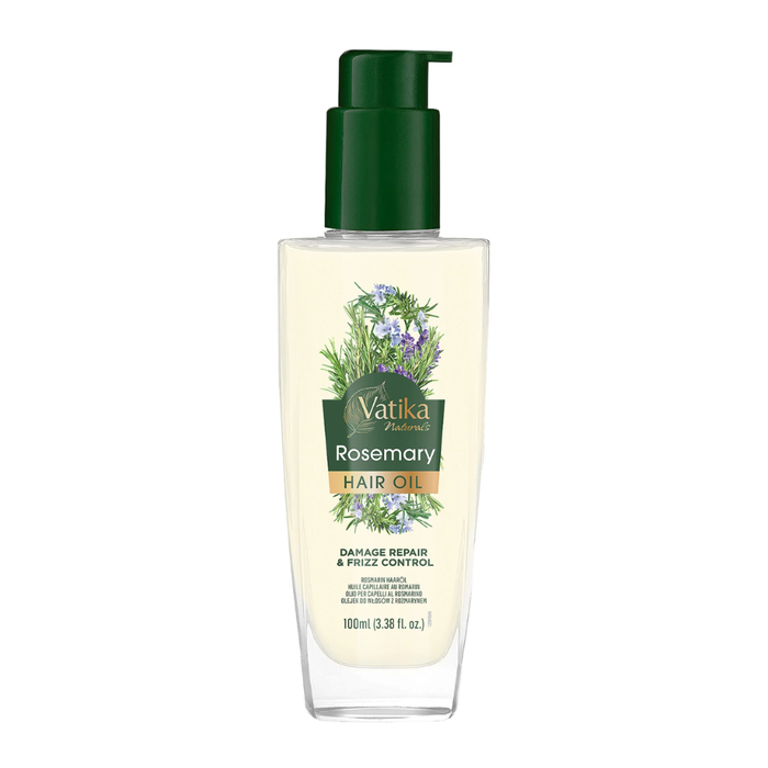 Vatika rosemary hair oil 100ml for nourishing strengthening smooth shiny healthy hair