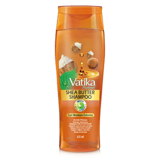 Vatika shea butter oil shampoo for deep moisture soft smooth curly hair care