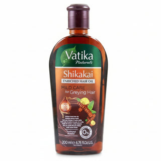Vatika shikakai hair oil 200ml for strengthening hair reducing hair fall smooth shiny healthy hair