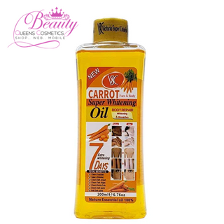 Veet Gold Carrot Super Whitening Oil 200ml