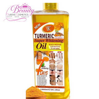 Veet Gold Turmeric Super Whitening Oil 1000ml