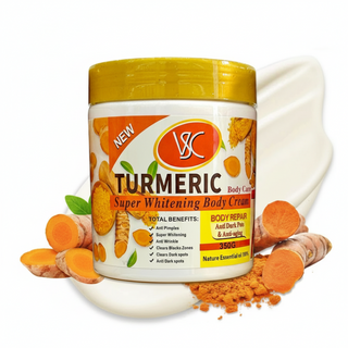 Veet Gold turmeric body cream for brightening moisturizing and smooth glowing skin care