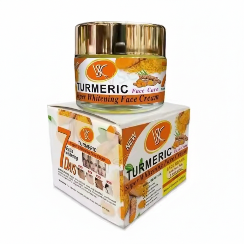 Veet Gold turmeric face cream for brightening nourishing and daily moisturizing care