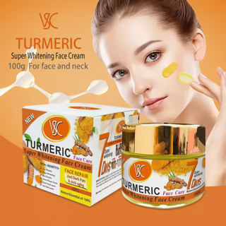Veet Gold turmeric face cream for brightening nourishing and daily moisturizing care