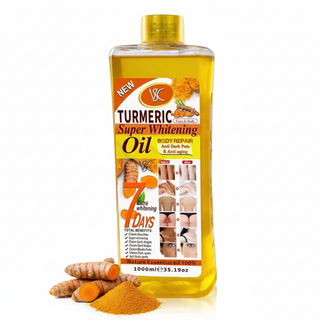 Veet Gold turmeric whitening oil 1000ml for dark spot repair brightening glowing skin