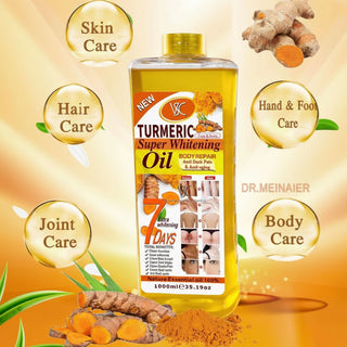 Veet Gold turmeric whitening oil 1000ml for dark spot repair brightening glowing skin