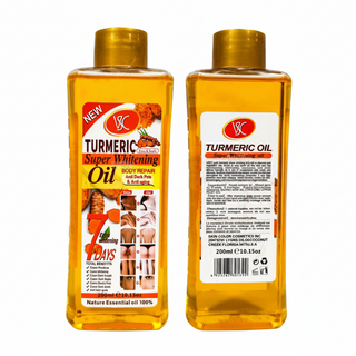 Veet Gold turmeric whitening oil for dark spot and anti aging skin repair glow care