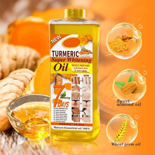 Veet Gold turmeric whitening oil for dark spot repair brightening and glowing skin