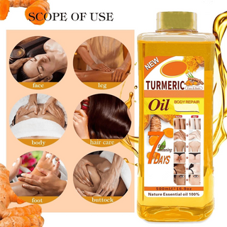 Veet Gold turmeric whitening oil for dark spot repair brightening and glowing skin