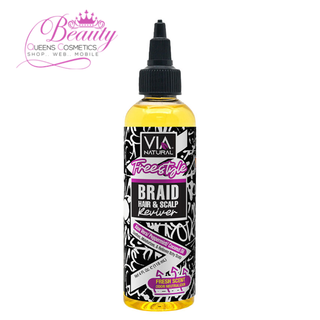Via Natural Freestyle Braid Hair & Scalp Reviver 4oz | Soothe & Refresh