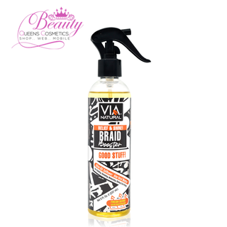 Via Natural Freestyle Braid Refresher 8oz | Hydrates, Refreshes & De-Frizzes Braids