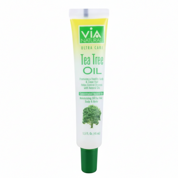 Via natural ultra care jojoba oil 1.5oz strengthens hair scalp and moisturizes body