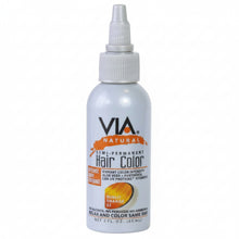 via natural 32 sunlit orange semi permanent hair colour 4oz ammonia free vibrant orange hair dye for shiny radiant salon look