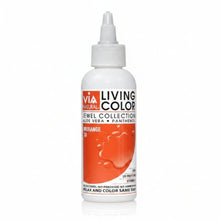 via natural living colors murange 38 semi permanent vibrant orange hair color product