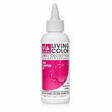 via natural living colors pink sapphire 54 semi permanent vibrant pink hair color product