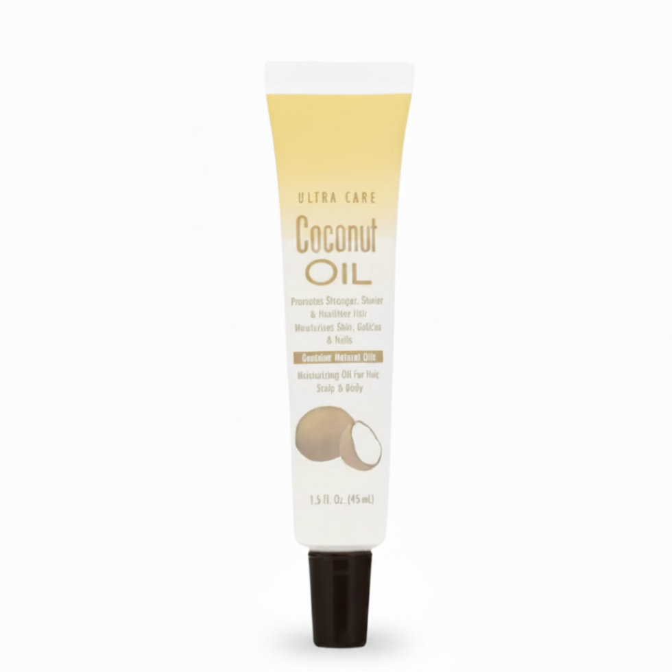 Via Natural coconut oil 1.5oz moisturizing oil for hair scalp body and shine
