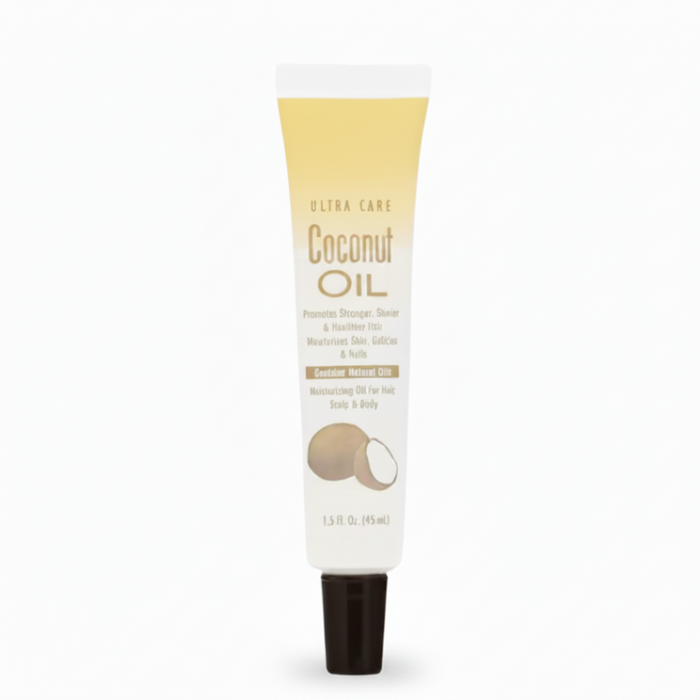 Via Natural coconut oil 1.5oz moisturizing oil for hair scalp body and shine