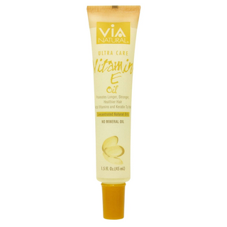 Via Natural vitamin E oil 1.5oz moisturizing oil for hair scalp body and shine