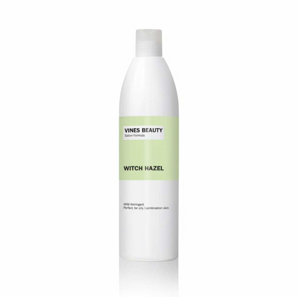 vines beauty witch hazel 500ml oil control toner for oily and combination skin pore tightening skin care