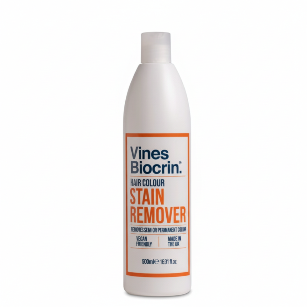 vines biocrin hair colour stain remover 500ml dye remover skin cleaner after hair coloring