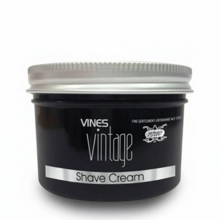 vines vintage shave cream 125ml smooth hydrating irritation free shaving cream beard grooming