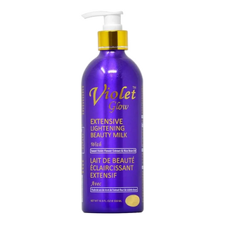 violet glow beauty milk 500ml brightening even tone care hydrating body lotion smooth radiant skin milk