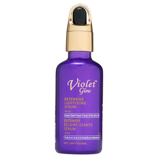 violet glow extensive lightening serum 1.66oz bright even skin face serum radiant smooth skincare serum