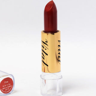 vital long lasting lipstick fire creamy matte bold fiery lip colour smooth comfortable long wear makeup product