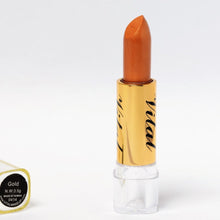 vital long lasting lipstick gold creamy matte metallic gold lip colour radiant smooth comfortable long wear makeup product