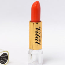 vital long lasting lipstick orange red creamy matte bold fiery lip colour smooth comfortable long wear makeup product