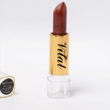 vital long lasting lipstick raw sienna creamy matte warm earthy lip colour smooth comfortable long wear makeup product