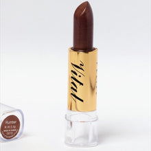 vital long lasting lipstick rumber creamy matte warm brown lip colour smooth comfortable long wear makeup product