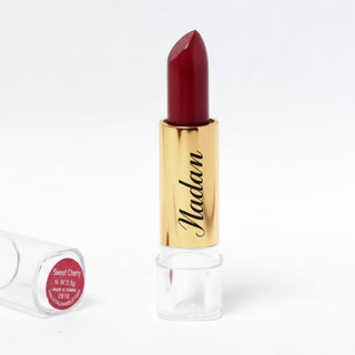 vital long lasting lipstick sweet cherry creamy matte vibrant red lip colour comfortable long wear makeup product