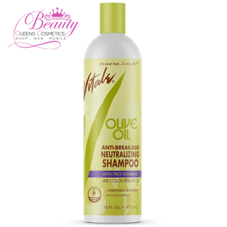 Vitale Olive Oil Anti-Breakage Neutralizing Shampoo 16oz- Strength & pH Balance