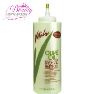 Vitale Olive Oil Breeze Shampoo 14oz - Nourishing Hydration & Shine for All Hair Types