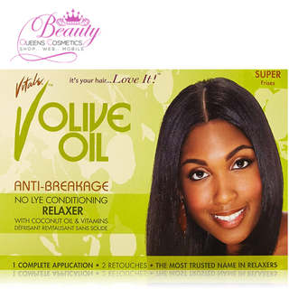 VITALE OLIVE OIL NO LYE CONDITIONING RELAXER SUPER FORMULA - 1 COMPLETE APPLICATION