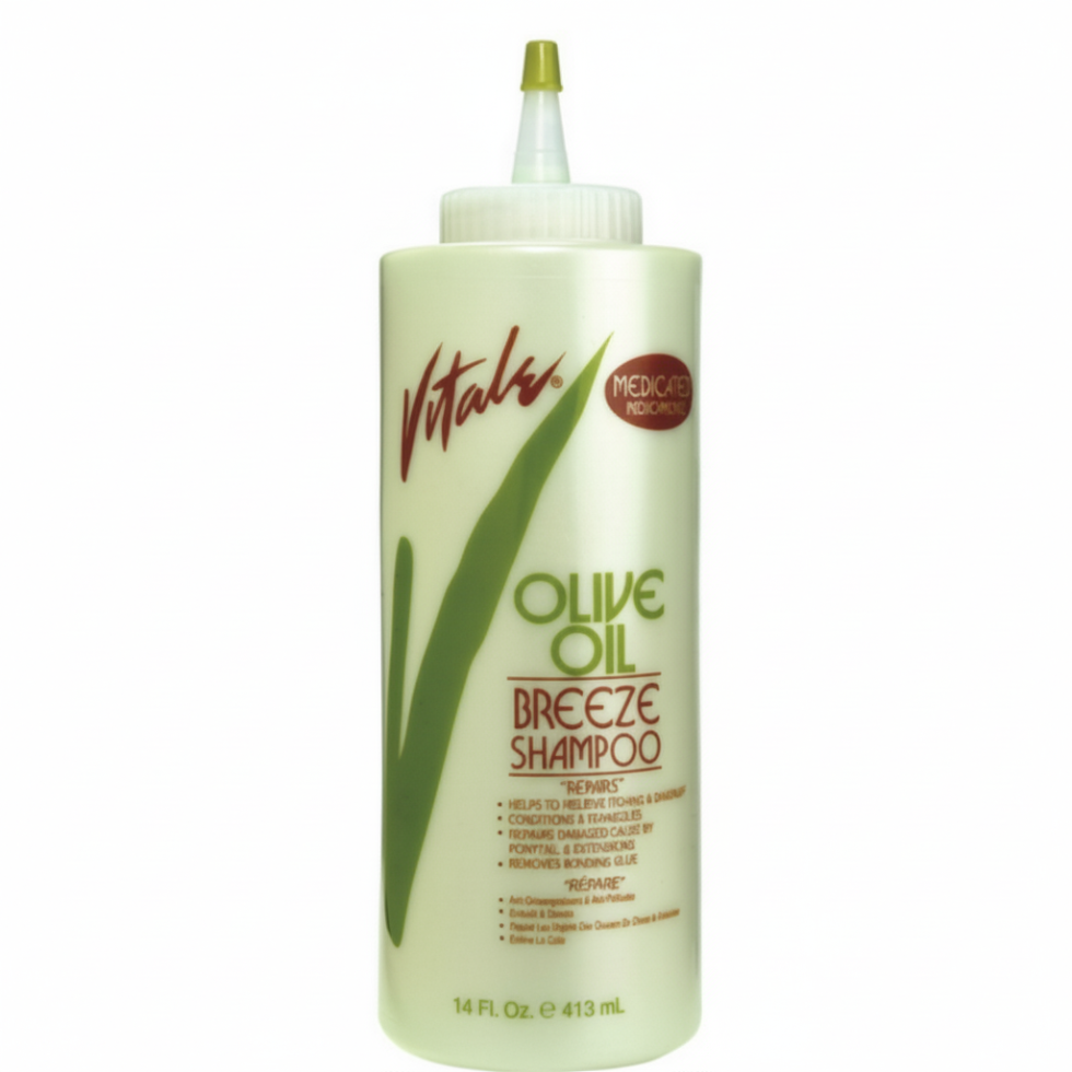 Vitale olive oil breeze shampoo 14oz for hydrating smooth shiny soft healthy hair