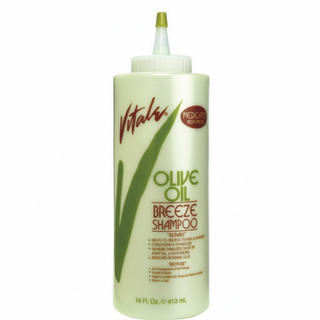 Vitale olive oil breeze shampoo 14oz for hydrating smooth shiny soft healthy hair