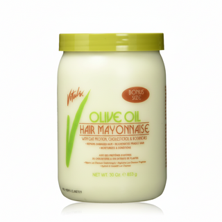 Vitale olive oil hair mayonnaise 30oz deep conditioning protein treatment for dry damaged hair repair and shine