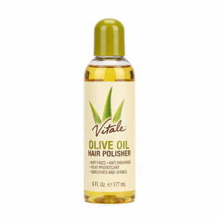 Vitale olive oil hair polisher 6oz for frizz control smooth shiny soft healthy hair