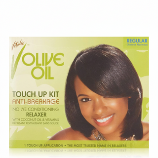 Vitale olive oil anti breakage no lye conditioning relaxer regular for smooth straight shiny healthy hair