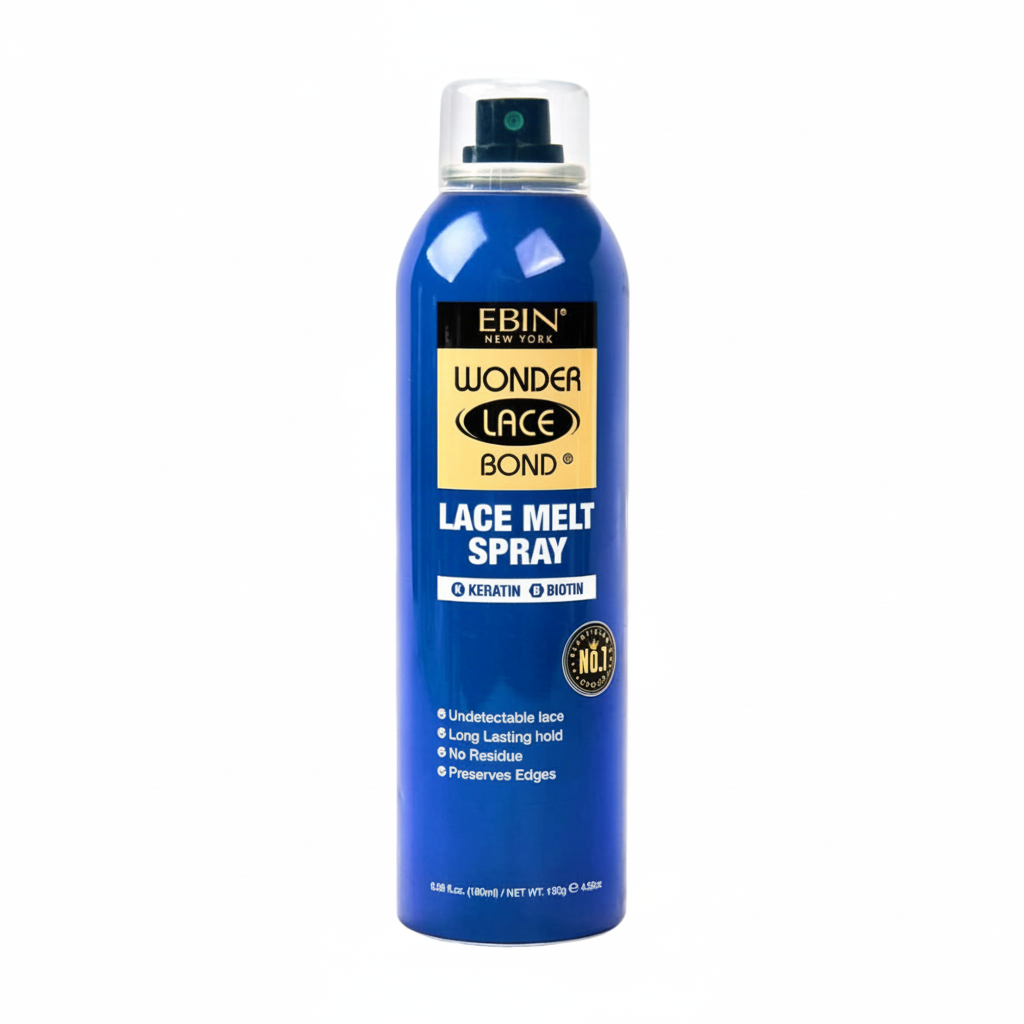 EBIN New York Lace Bond Lace Melt Spray with Keratin 6oz | Mega Hold