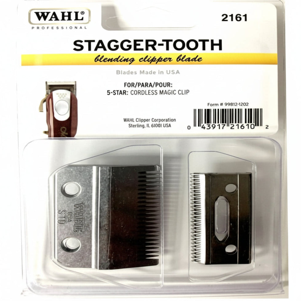 Wahl 2-Hole Stagger-Tooth Clipper Blade | Cordless Magic Clip Replacem ...