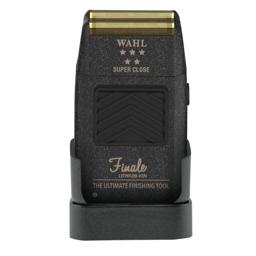 wahl 5 star series finale cord cordless foil shaver professional barber finishing tool gold foil