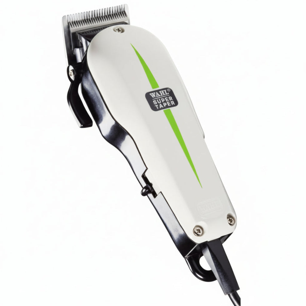 wahl 5 star series super taper corded white professional barber hair clipper taper fade tool