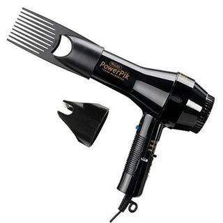 wahl afro power pik hair dryer 1250w with pik attachment curly afro hair styling dryer