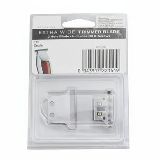 wahl extra wide trimmer 2 hole blade 2215 1101 detailer replacement barber blade