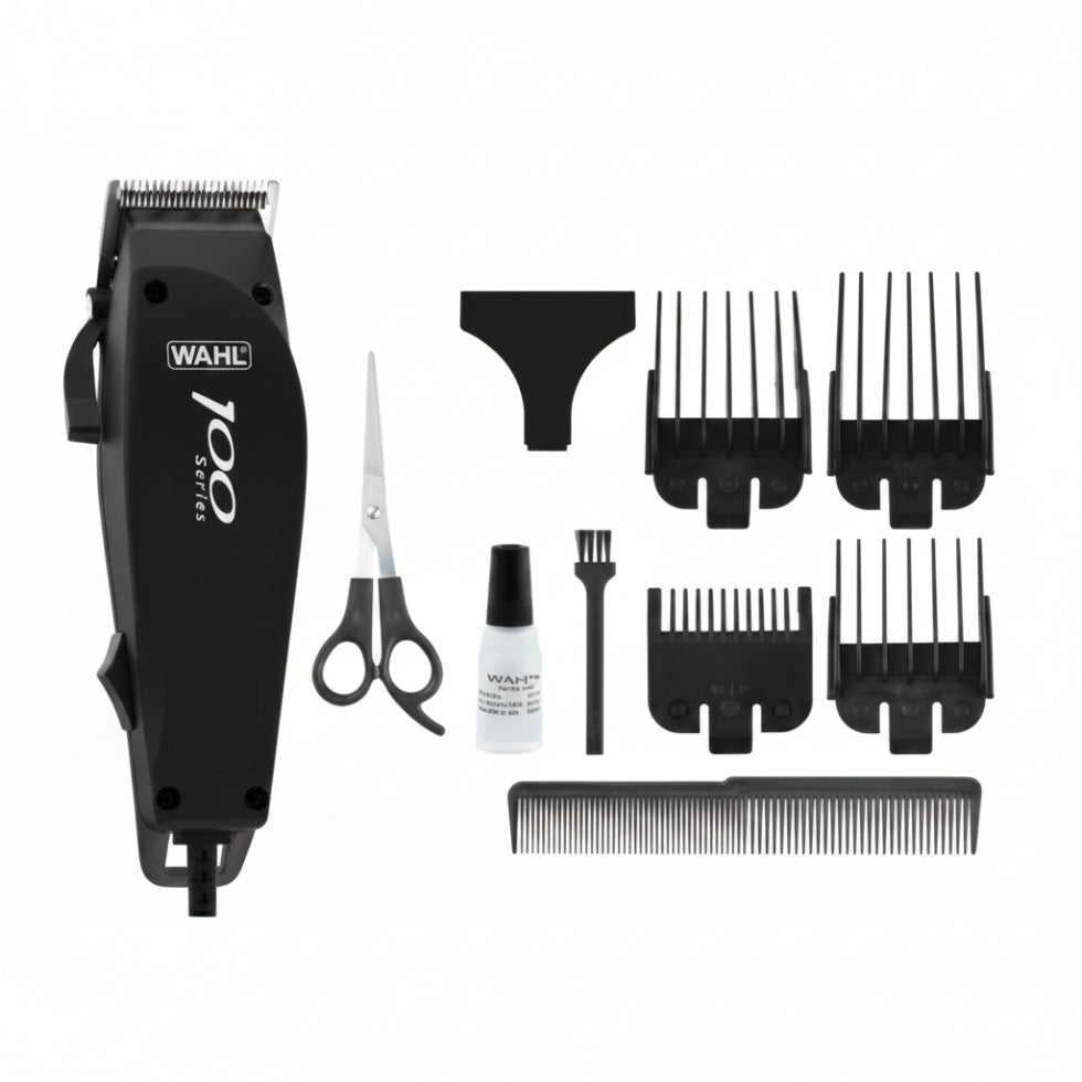 wahl groom ease 100 series clipper 10 piece grooming kit home haircut set